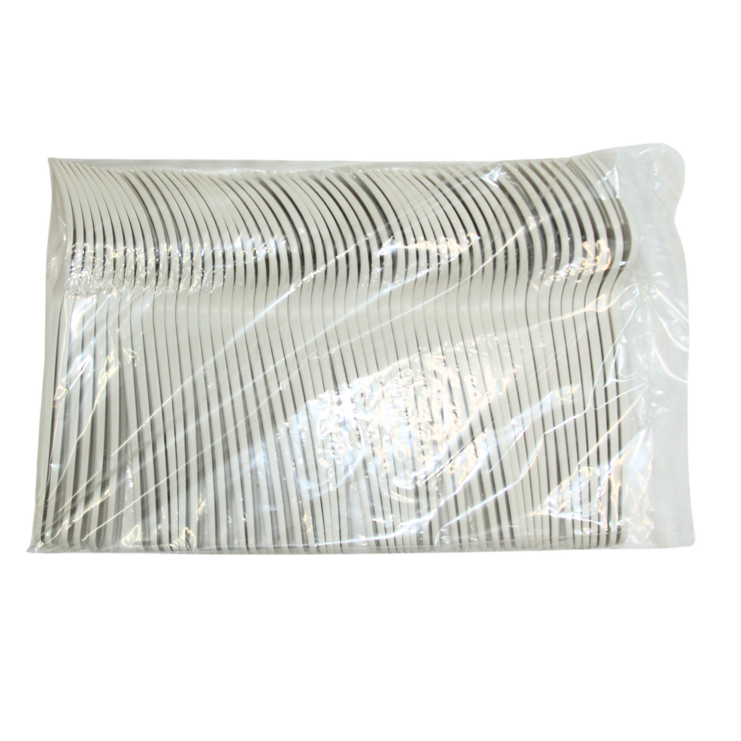 Heavy Modern Cornstarch Fork - 6.5g, 20 Pack (1000 pcs/Box)