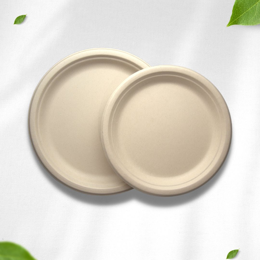 PLT-9 NATURAL PLATES