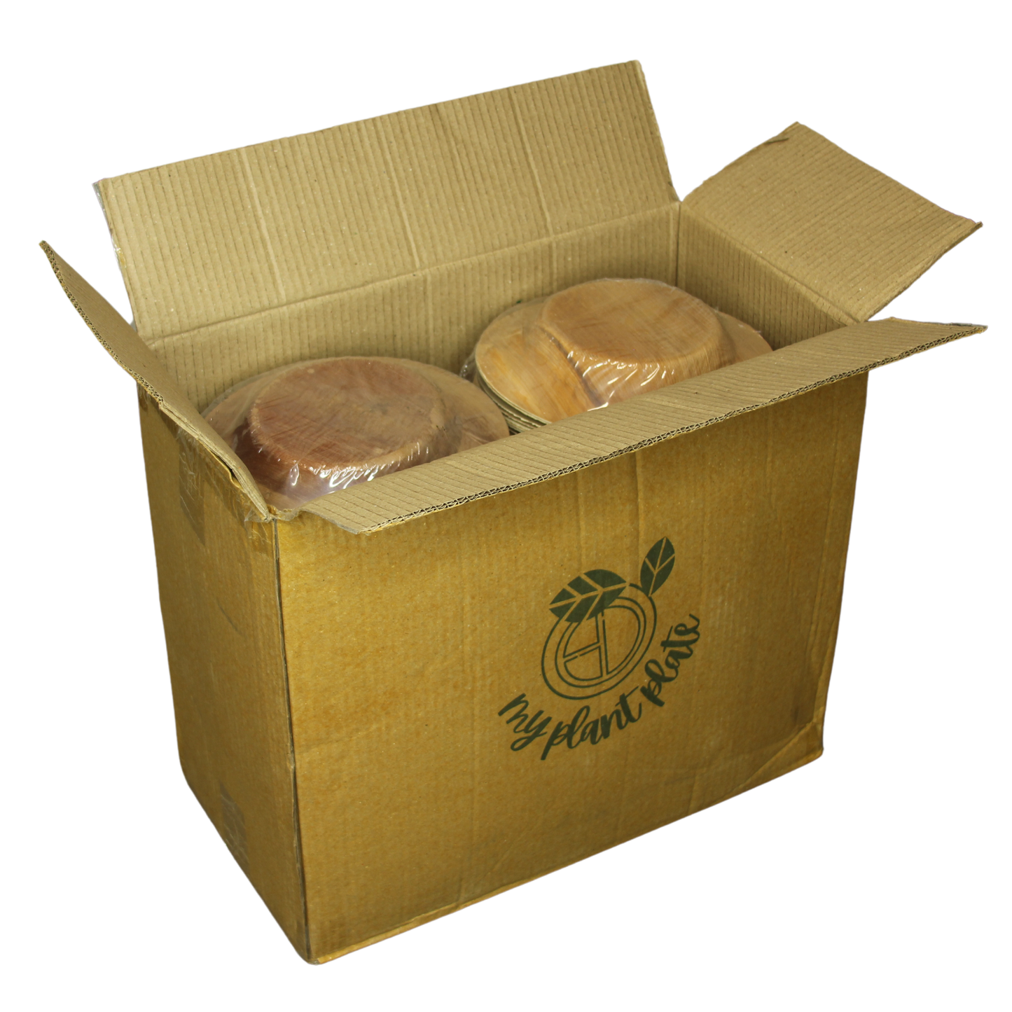 Palm Leaf Areca Wooden Bamboo Pasta Bowls (9") - 200 PCS/Box