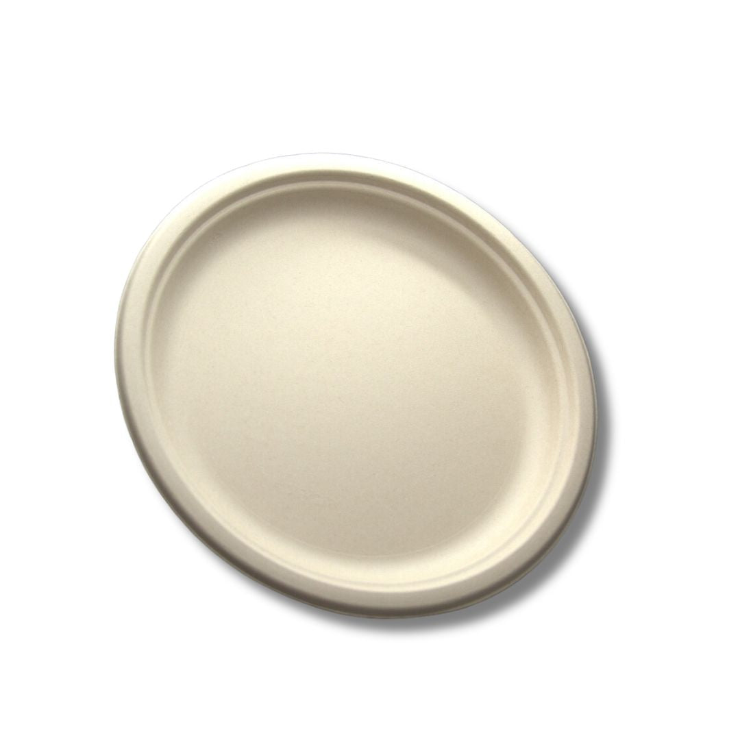PLT-9 150 CNT NATURAL PLATES