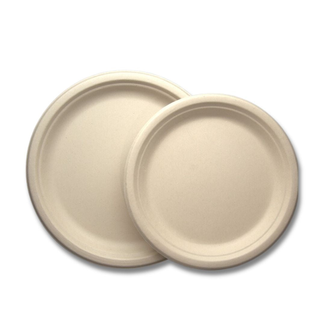 PLT-9 150 CNT NATURAL PLATES