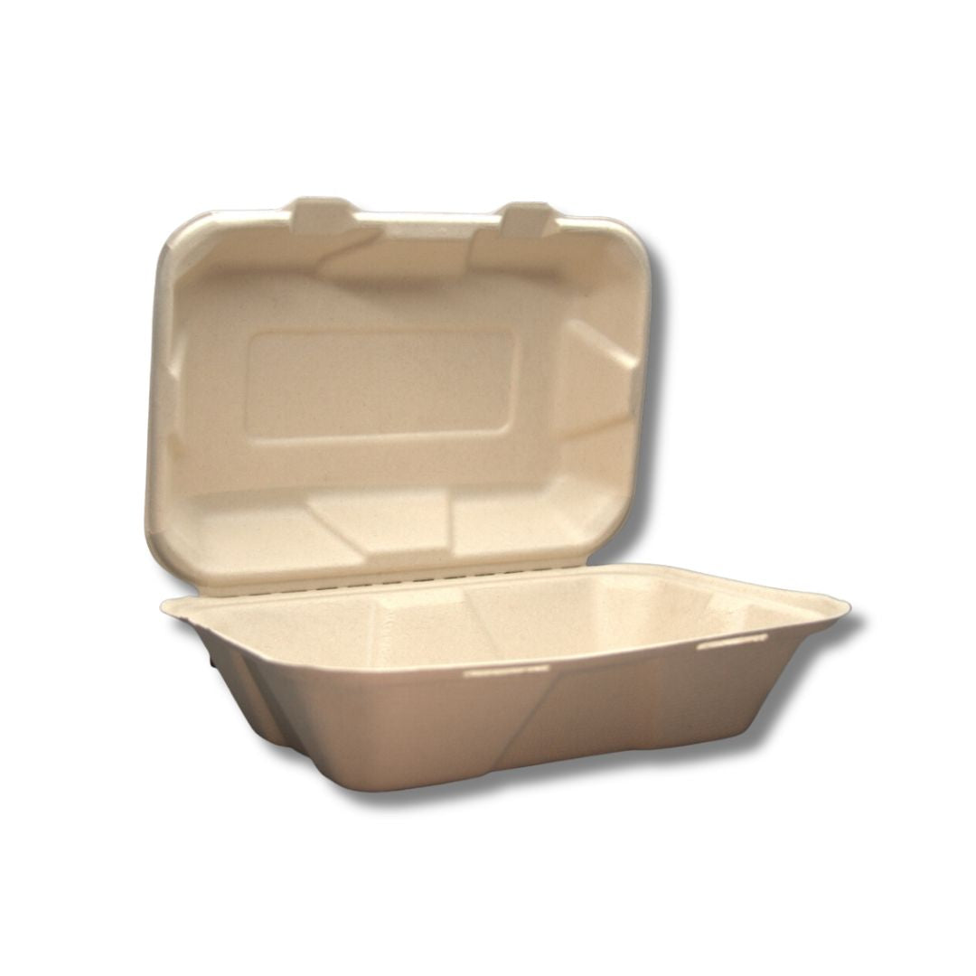 CNT-9X6 100 CNT NATURAL CONTAINERS