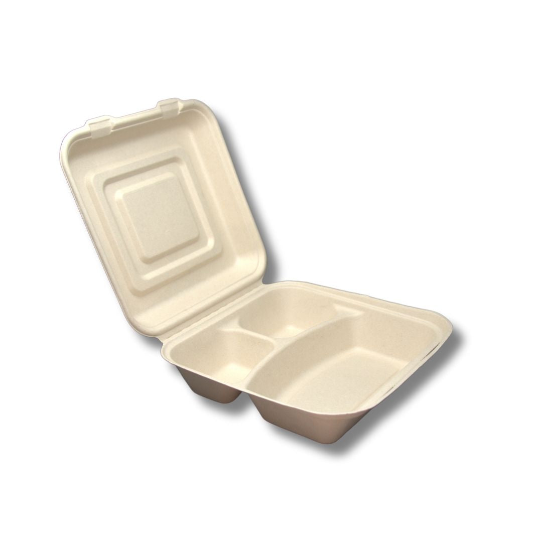 CNT-9X9C 50 CNT NATURAL CONTAINERS