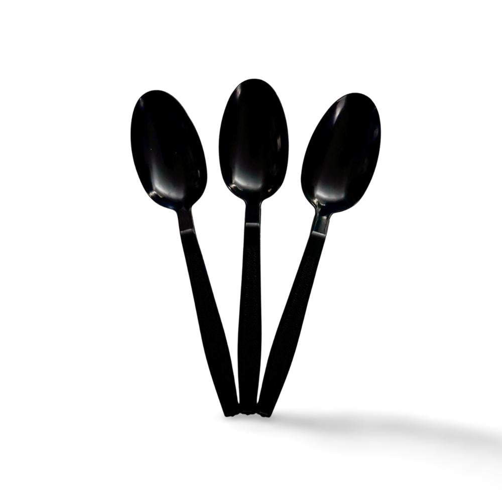 SPOON-C100 BLACK CUTLERY