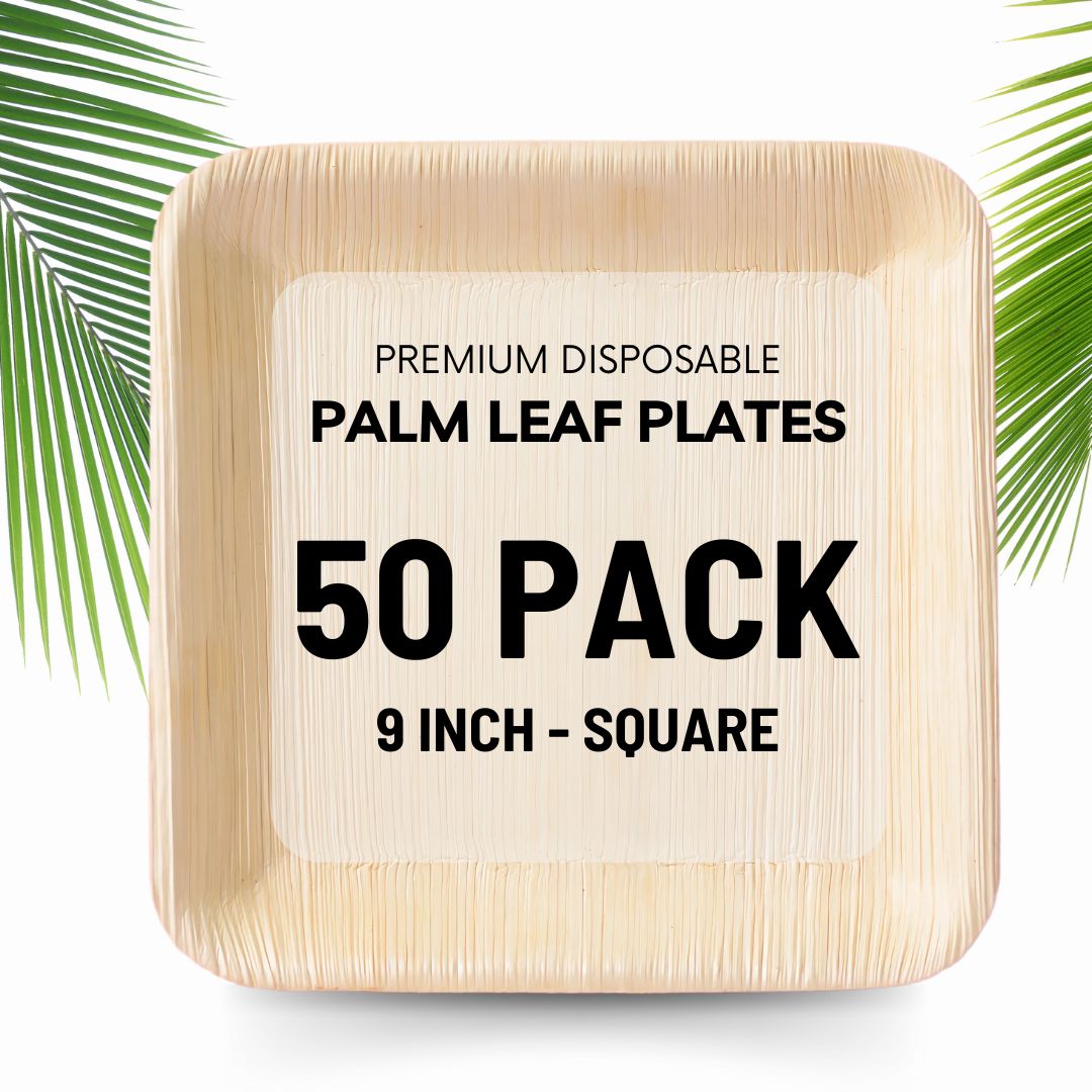 PLP-9S NATURAL PALM LEAF PLATES