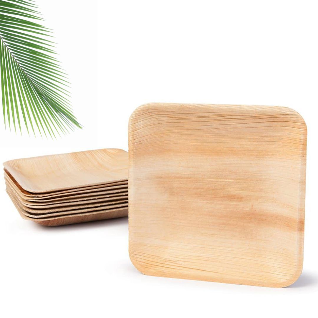 PLP-10S NATURAL PALM LEAF PLATES