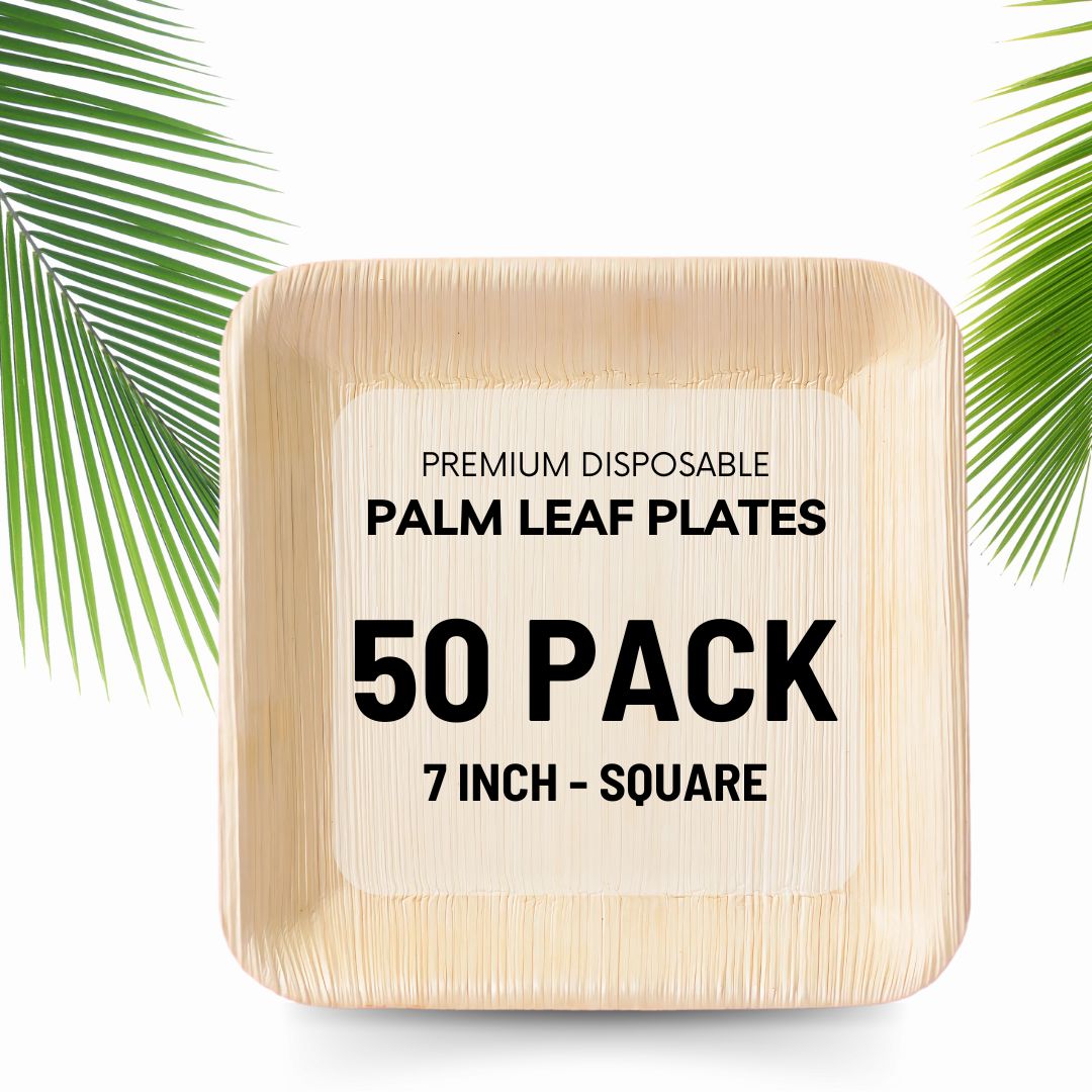 PLP-7S NATURAL PALM LEAF PLATES