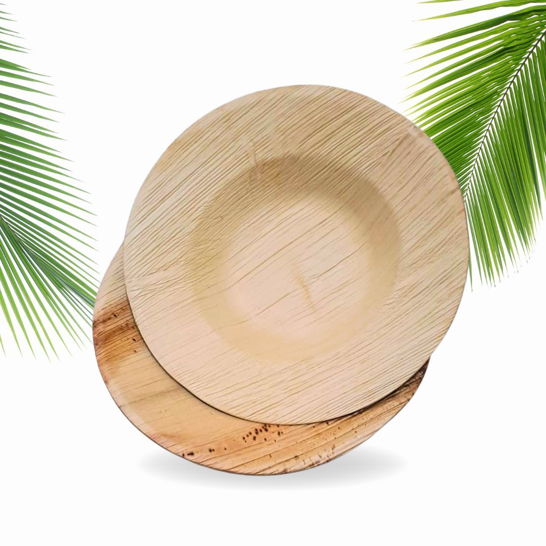 PLPB-9R NATURAL PALM LEAF BOWLS