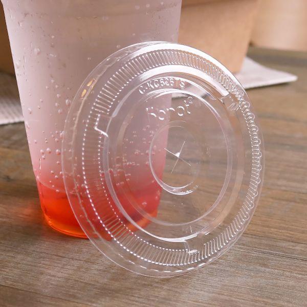 PET-CUP-LID-98F CLEAR 98 CUPS