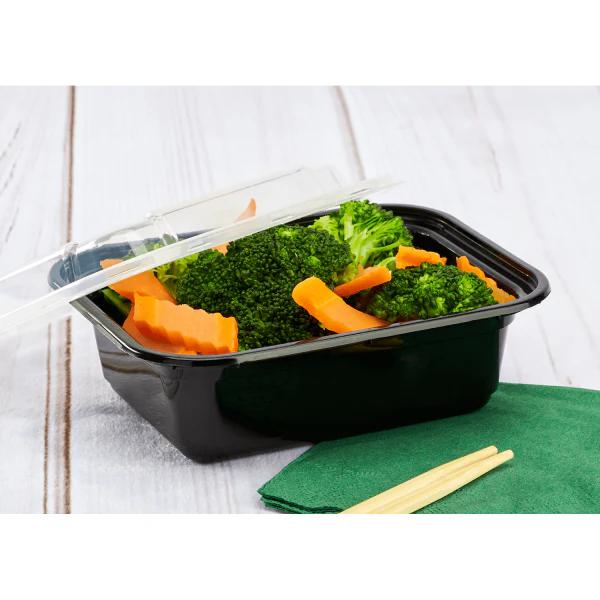 MWS-CNT-12 BLACK MICROWAVEABLE CONTAINERS