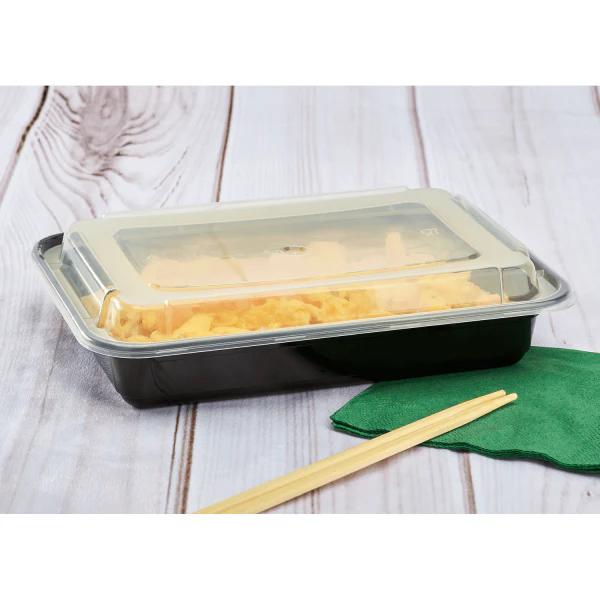MWS-CNT-24 BLACK MICROWAVEABLE CONTAINERS
