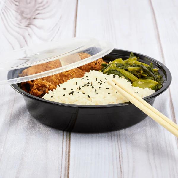 MWR-CNT-24 BLACK MICROWAVEABLE CONTAINERS