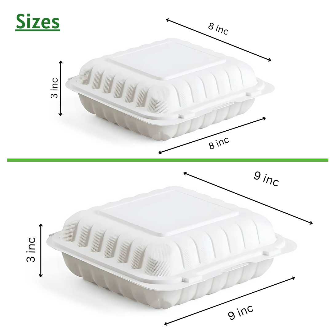 Mineral Filled 9x9 Clamshell - 150/Box