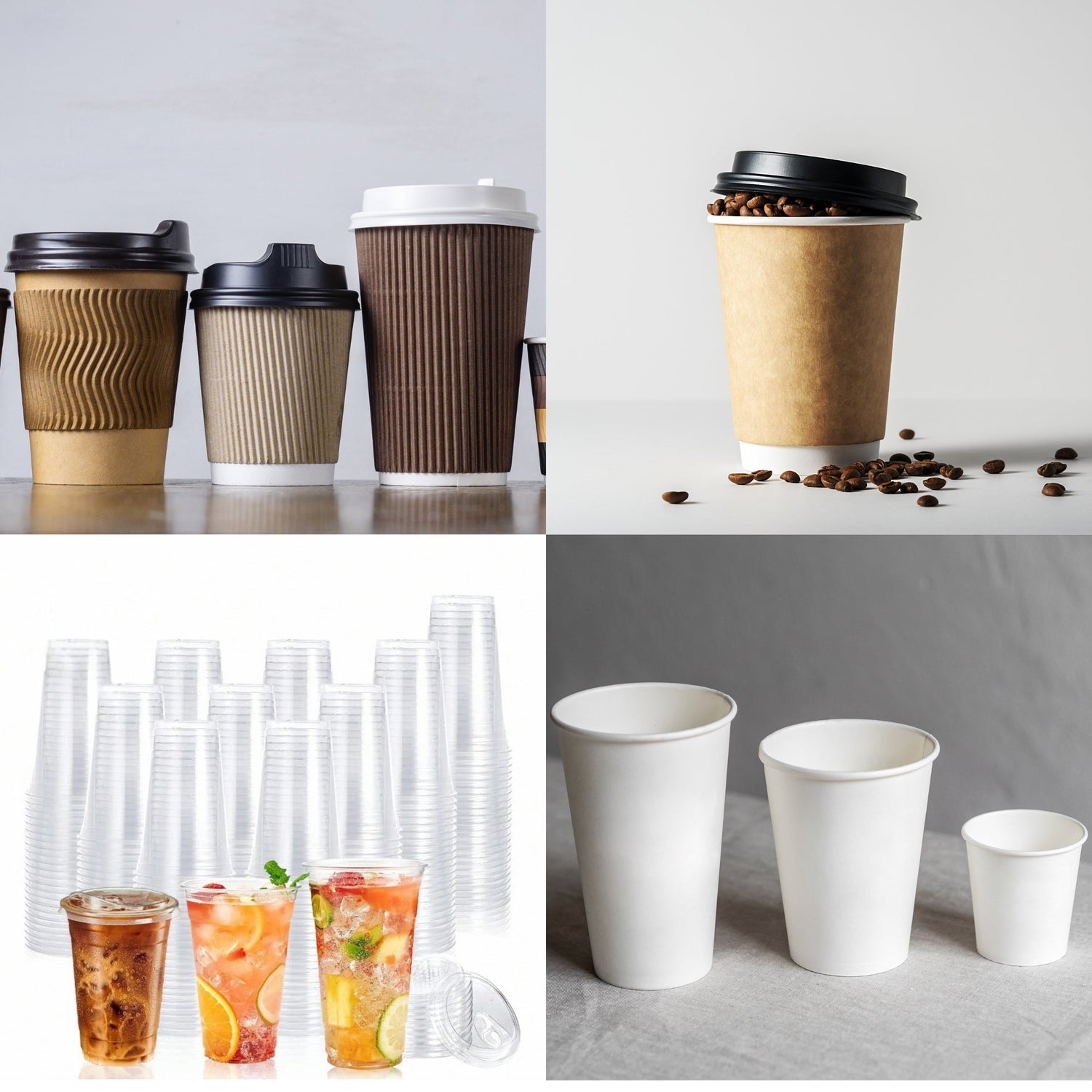 High-Quality-Beverage Cups for Hot & Cold Drinks