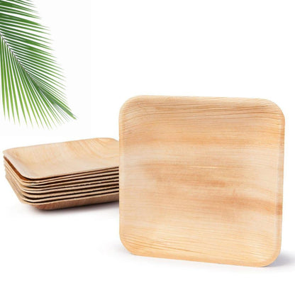 PLP-10S NATURAL PALM LEAF PLATES