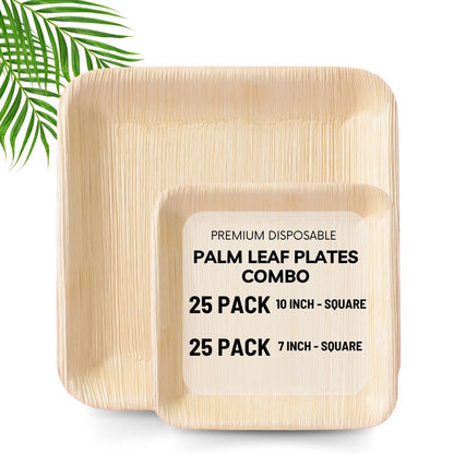 PLP-10&7S NATURAL PALM LEAF PLATES