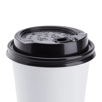 HOTCUP-LID-FT BLACK [STAN] CUPS