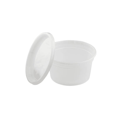 240-Pack 12 oz Microwaveable Deli Containers with Lids – BPA-Free PP Plastic | DELI CONT-12oz
